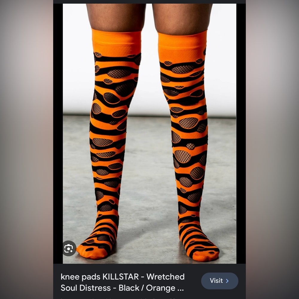 Kill Star knee high socks